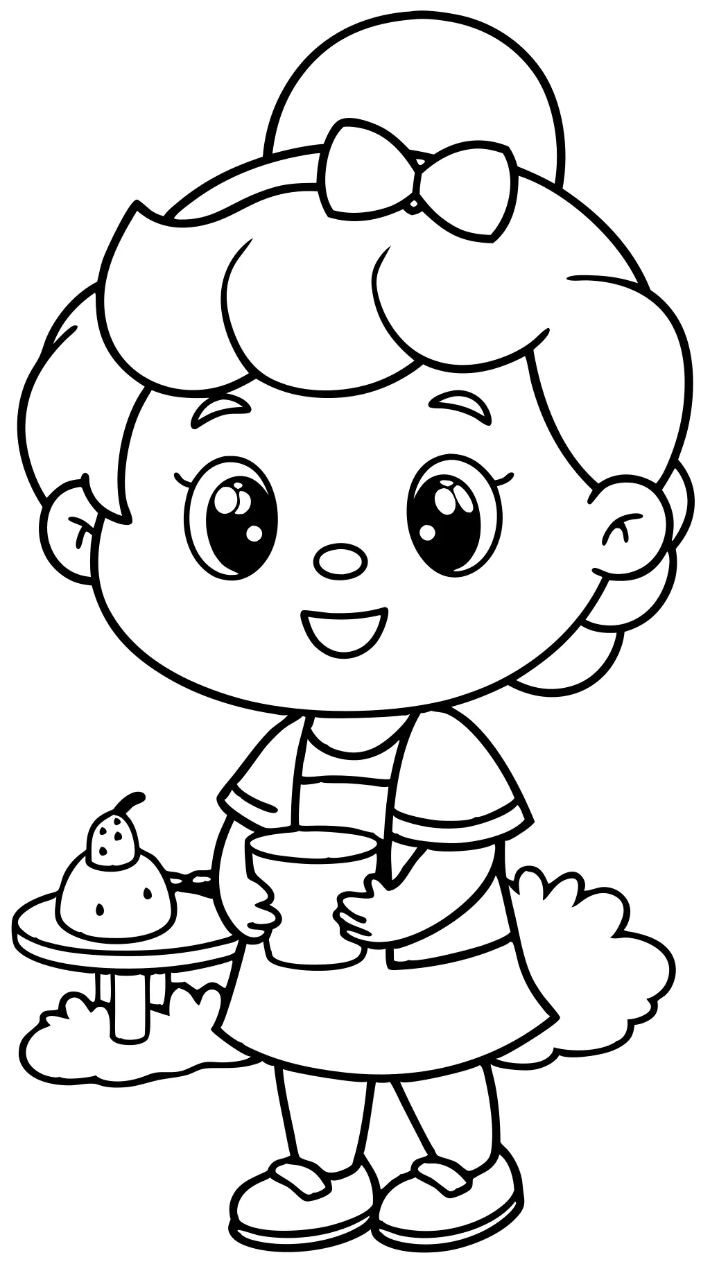 coloring pages chibi